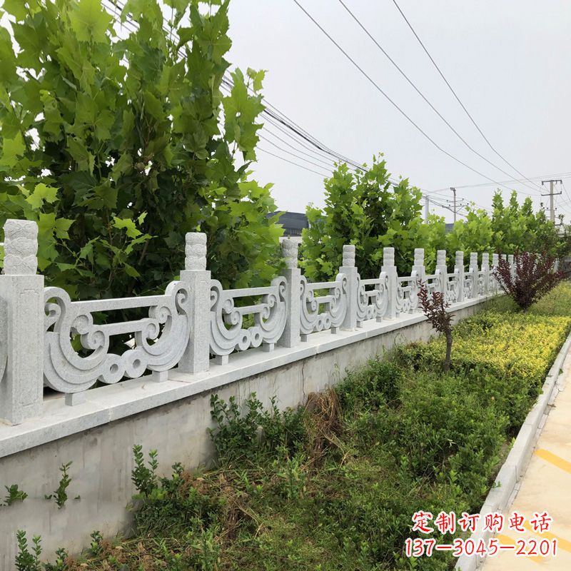 广西汉白玉石栏杆