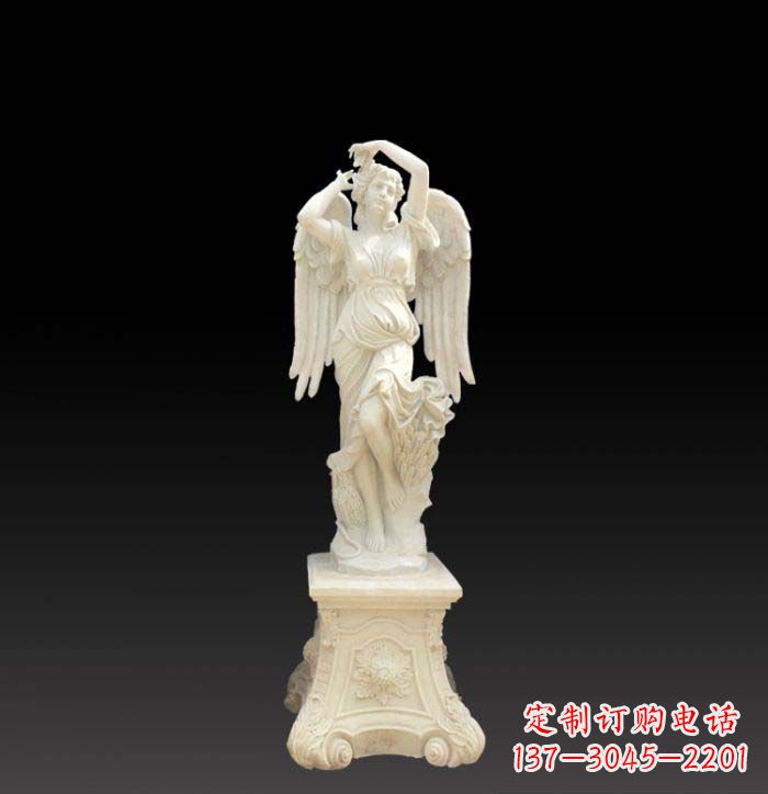 广西天使石雕摆件,为您提供典雅之美