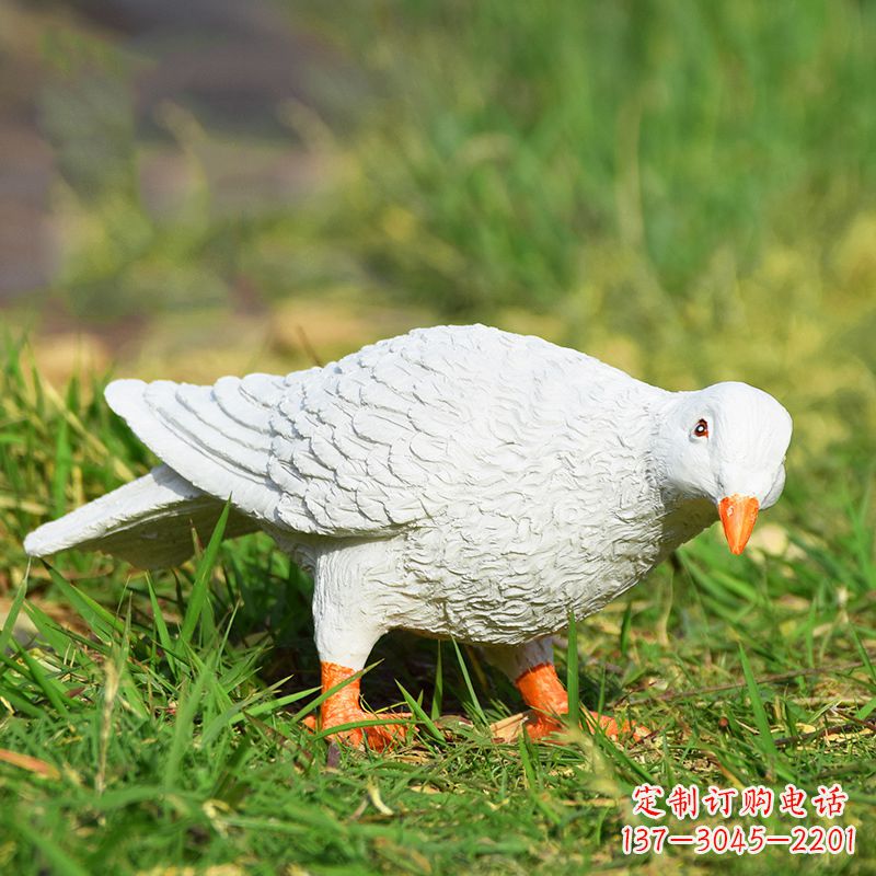 广西中领雕塑:传递和平与爱的和平鸽雕塑