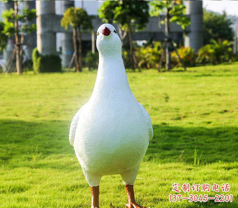 广西中领雕塑:和平鸽雕塑