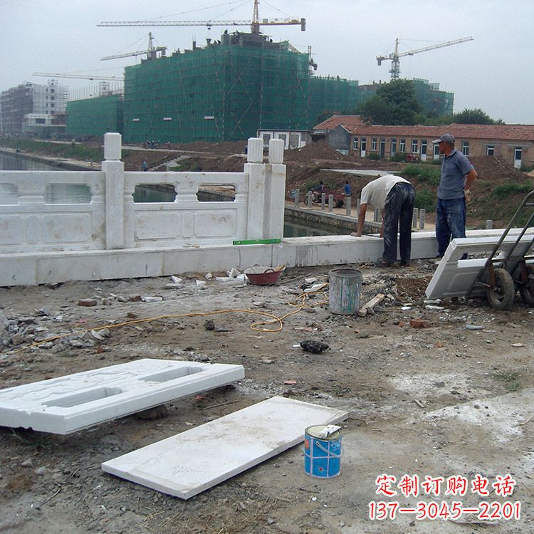广西河道石栏杆雕塑-做出精美的石景艺术