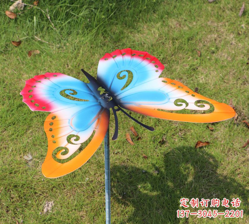 广西红橙蓝不锈钢蝴蝶插件