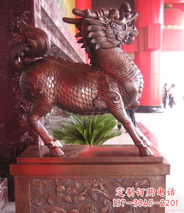 广西麒麟雕塑:领略古典魅力