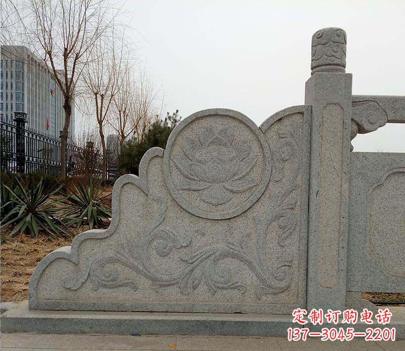 广西户外大理石栏板石雕