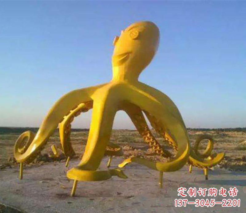 广西户外章鱼雕塑