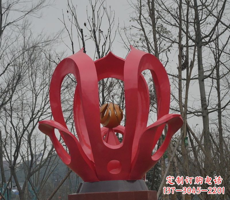 广西户外紫荆花雕塑