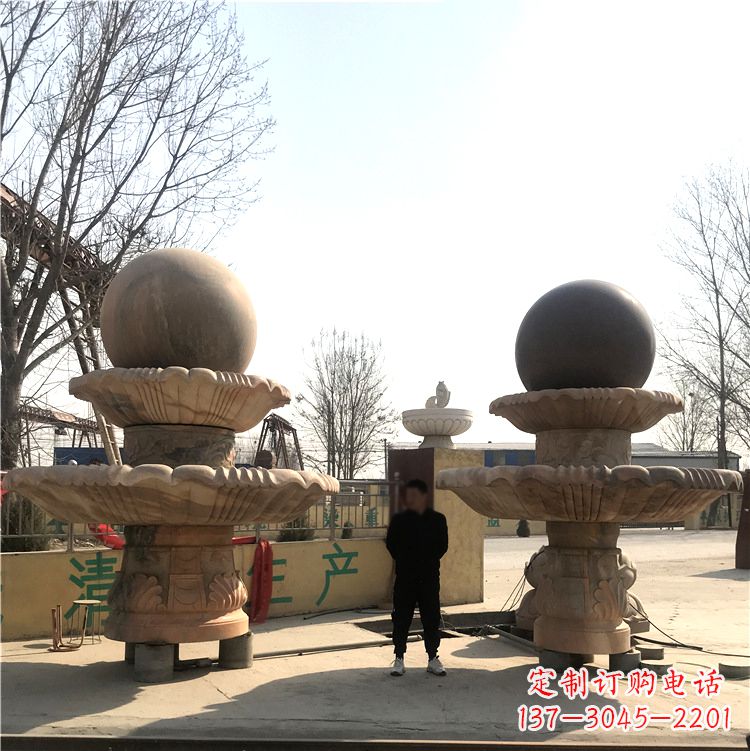 广西花园石头喷泉雕塑,为家园带来新的活力