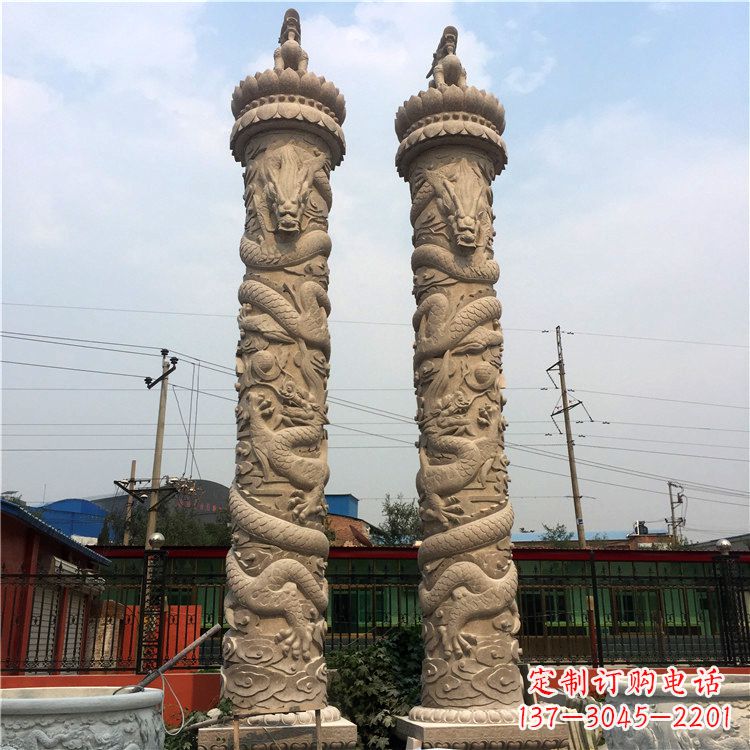 广西华表盘龙柱