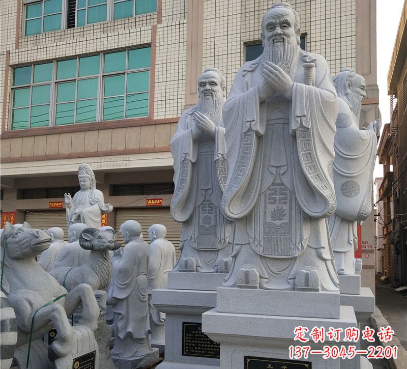 广西华农孔子像,传承文明之美