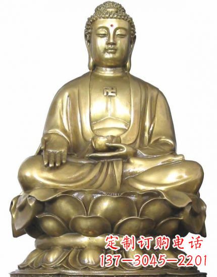 广西中领雕塑,精美如来佛塑像