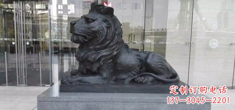 广西领雕塑狮子铜雕,无可比拟的艺术精粹