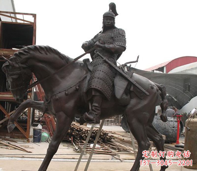 广西将军骑马铜雕,聚焦古典品质