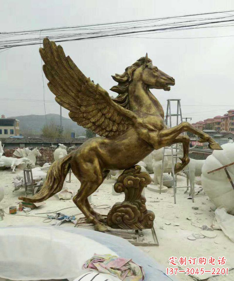 广西祥云飞马铜雕,艺术品之美