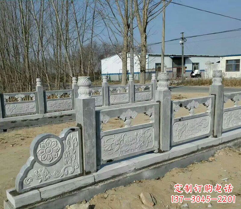 广西豪华大理石栏板石雕