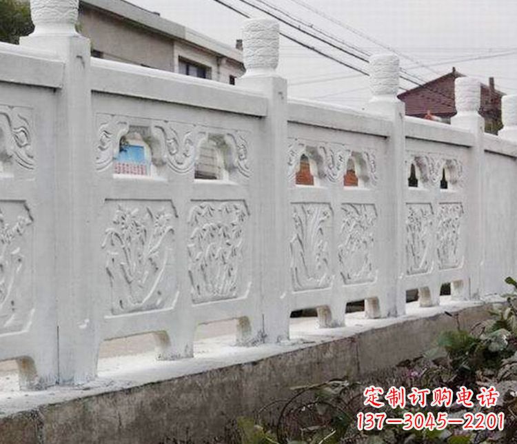 广西优雅大理石栏板雕塑