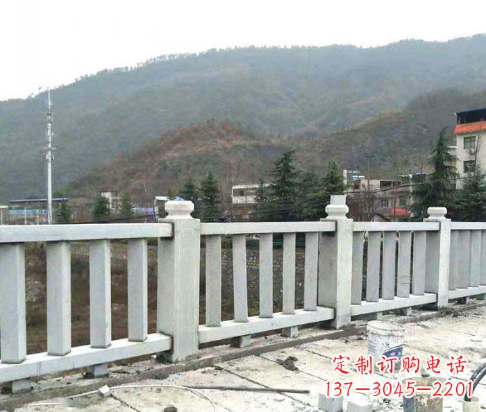 广西精美大理石栏杆雕塑