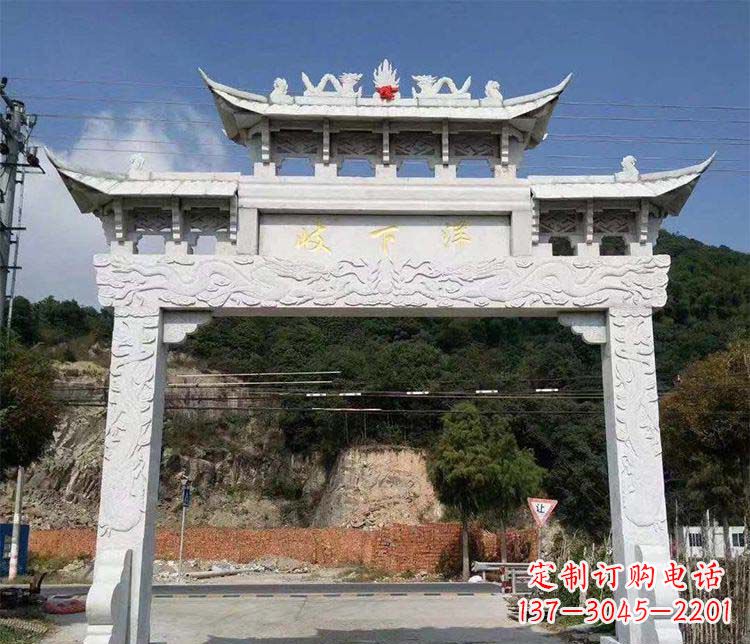 广西中领雕塑是一家专注于牌坊雕塑设计与定制的…