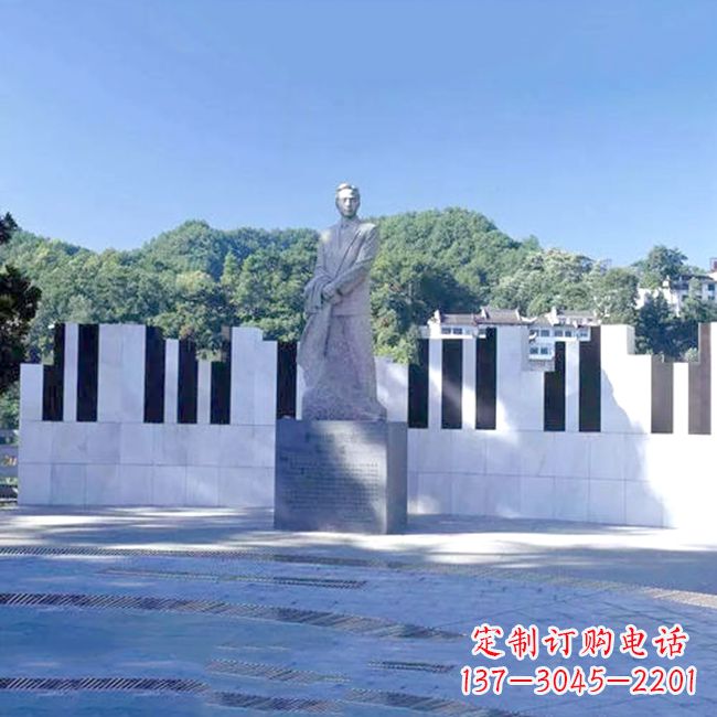 广西聆听聂耳石的音乐精魂,品味杰出音乐家的艺术雕塑