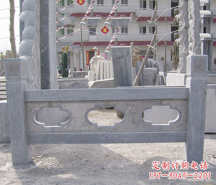 广西景区镂空仿古栏板石雕 (2)