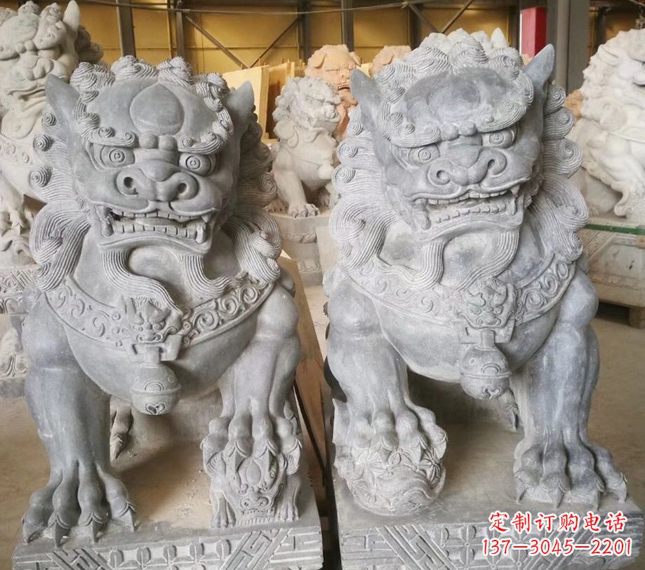 广西南方石狮子雕塑,传承古典工艺