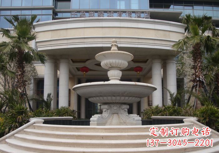 广西酒店景观大型喷泉石雕