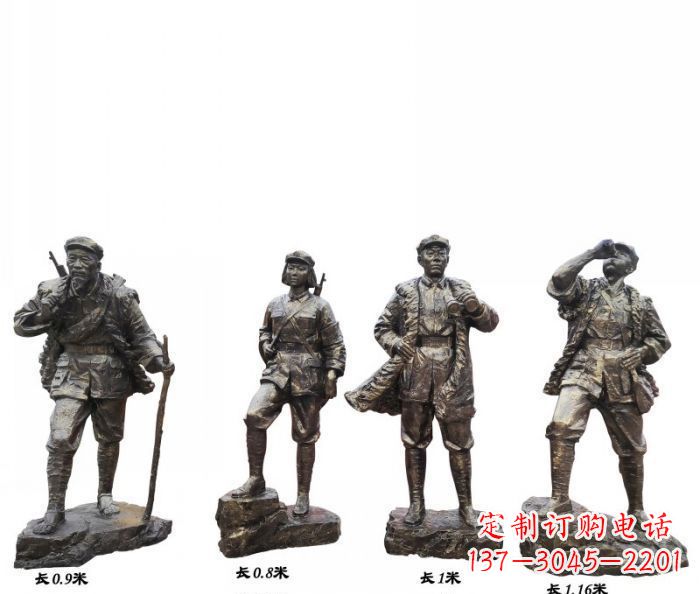 广西专注制作抗战红军青铜雕塑