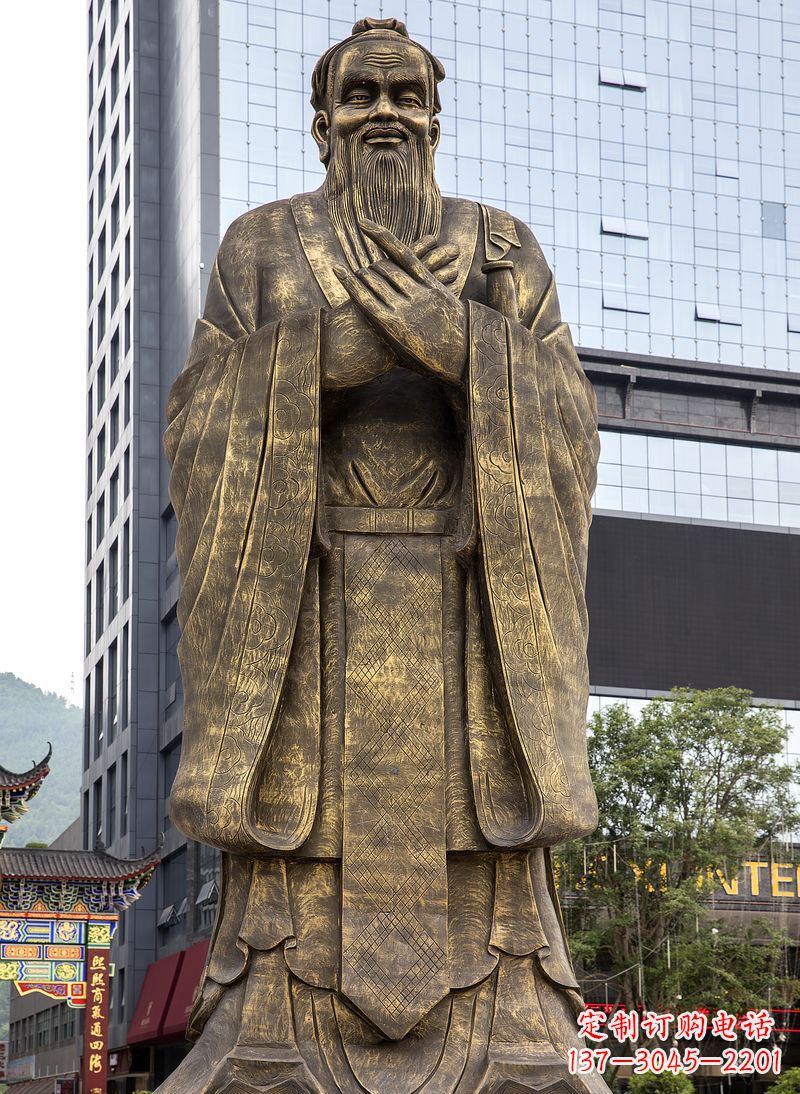 广西传承古代名人铜雕,一件件精美雕塑装点你的生活