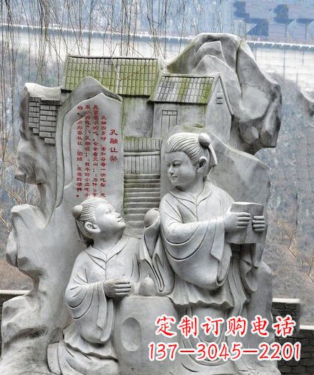 广西经典·孔融雕塑,一件艺术之作