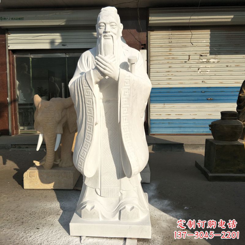 广西孔子浮雕像
