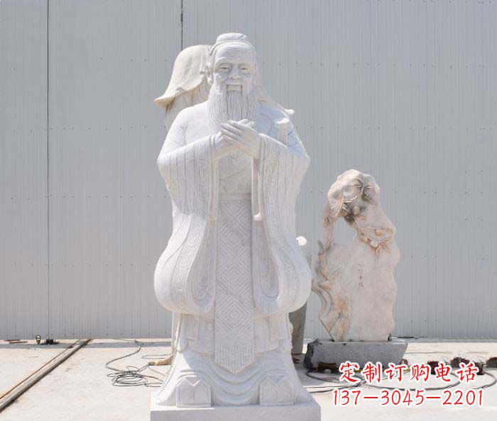 广西孔子古代名人石雕 (4)