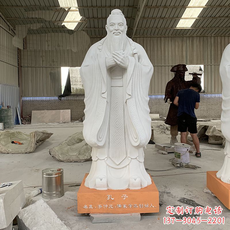 广西孔子石雕，传承智慧与文化