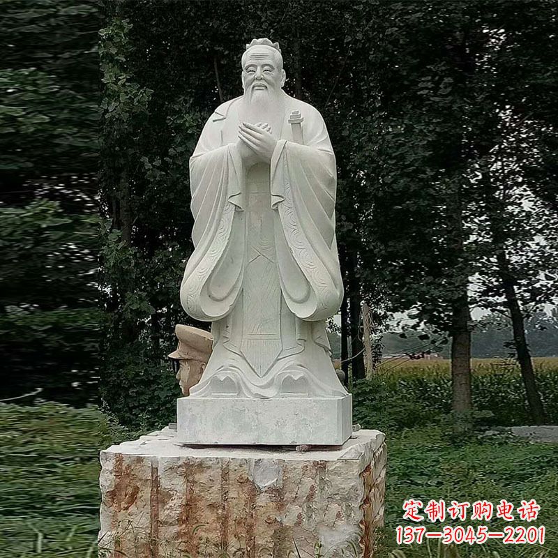 广西孔子石雕
