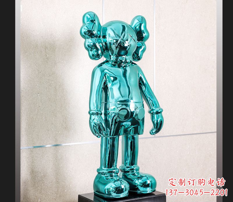 广西中领雕塑不锈钢机器人雕塑