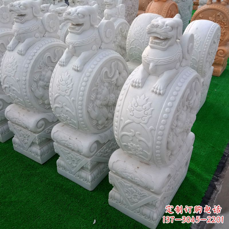 广西令人惊艳的门墩雕塑