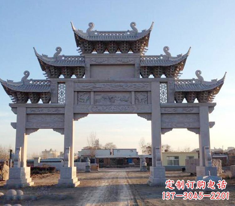 广西老石牌坊图片