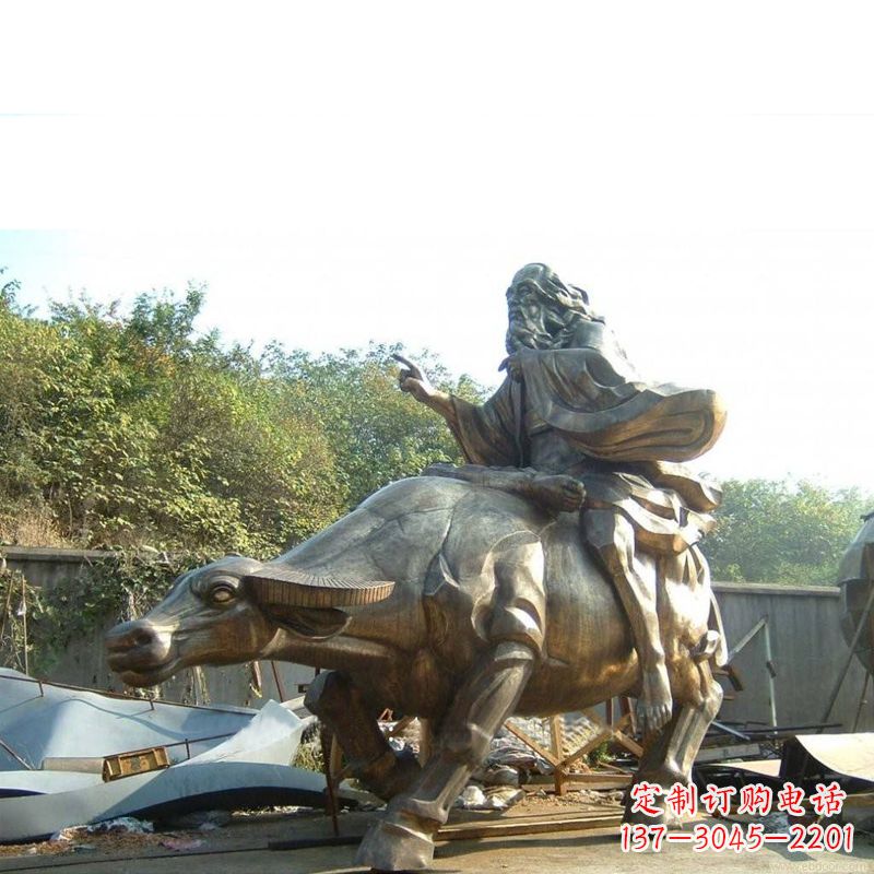 广西老子雕像天人合一