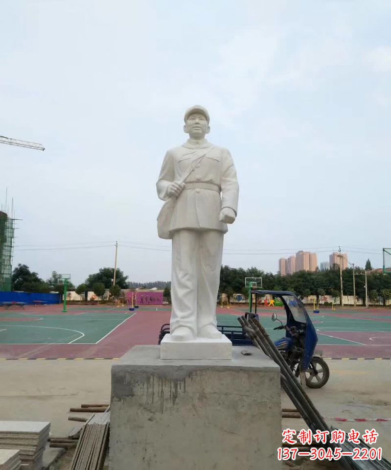广西雷锋名人石雕