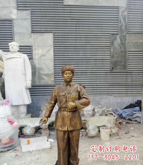 广西雷锋雕塑,传承志愿精神