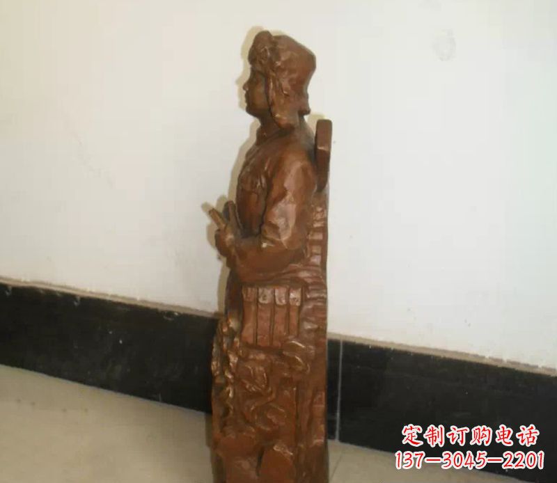 广西雷锋校园名人铜雕