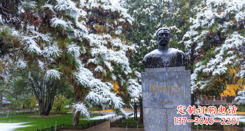 广西李大钊名人胸像铜雕
