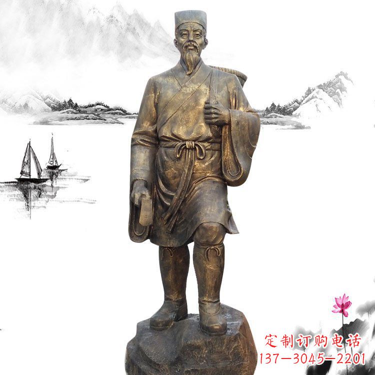 广西精美李时珍雕塑,为您的生活增添更多艺术色彩