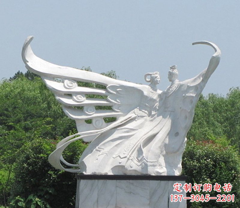 广西梁山伯与祝英台雕塑