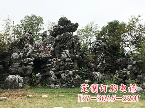 广西灵璧出品的山水雕塑