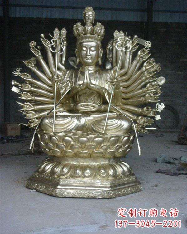 广西精致的观音铜雕,给您精彩的佛教体验