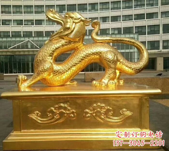 广西精致鎏金神龙魅力四射