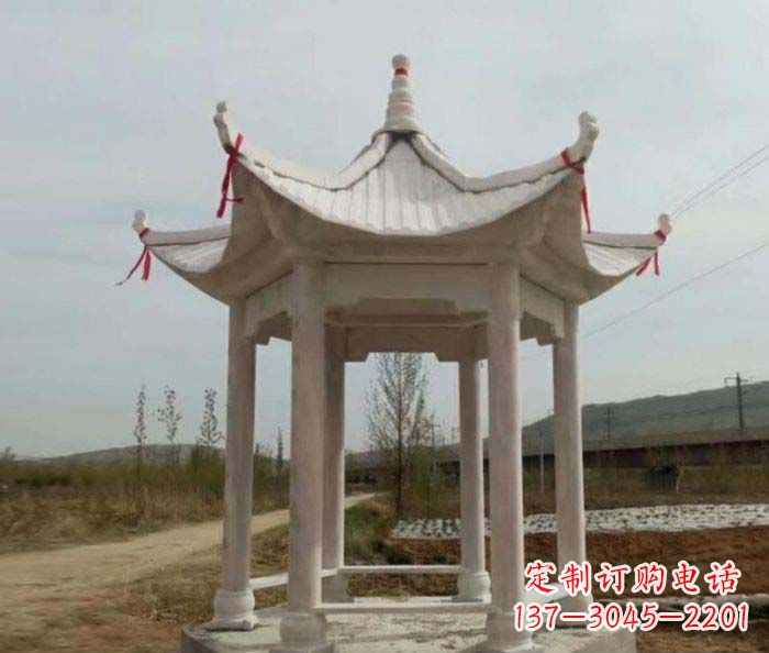 广西凉亭雕塑定制--领雕塑