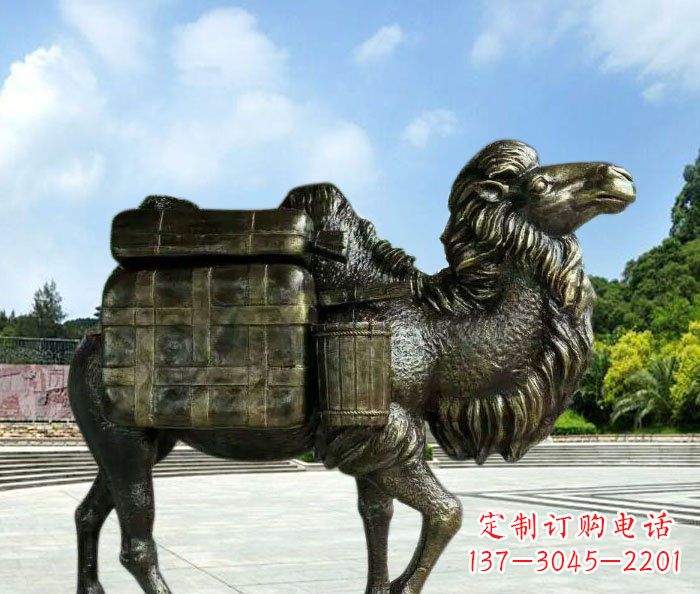 广西铜骆驼雕塑:让传统的艺术回归