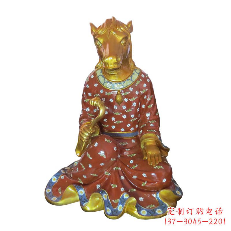 广西精心制作的生肖玻璃钢雕塑