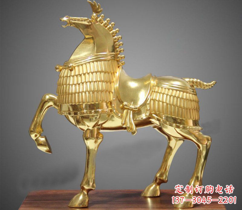 广西马公园动物铜雕让您的生活充满动态