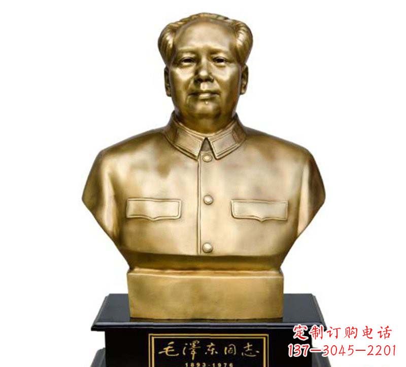 广西毛泽东头像铜雕,让您近距离感受伟人的气质